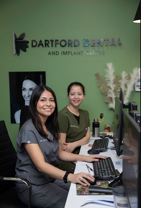 Dartford Dental reception desk
